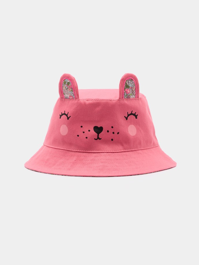 Chap�u bucket com orelhas