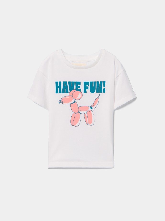 T-shirt estampada